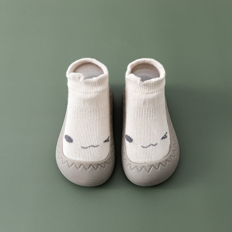 Baby First-Walker Shoes with Soft Flexible Rubber Soles