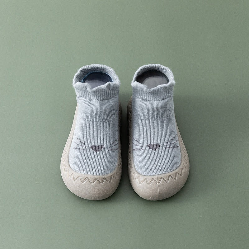 Baby First-Walker Shoes with Soft Flexible Rubber Soles