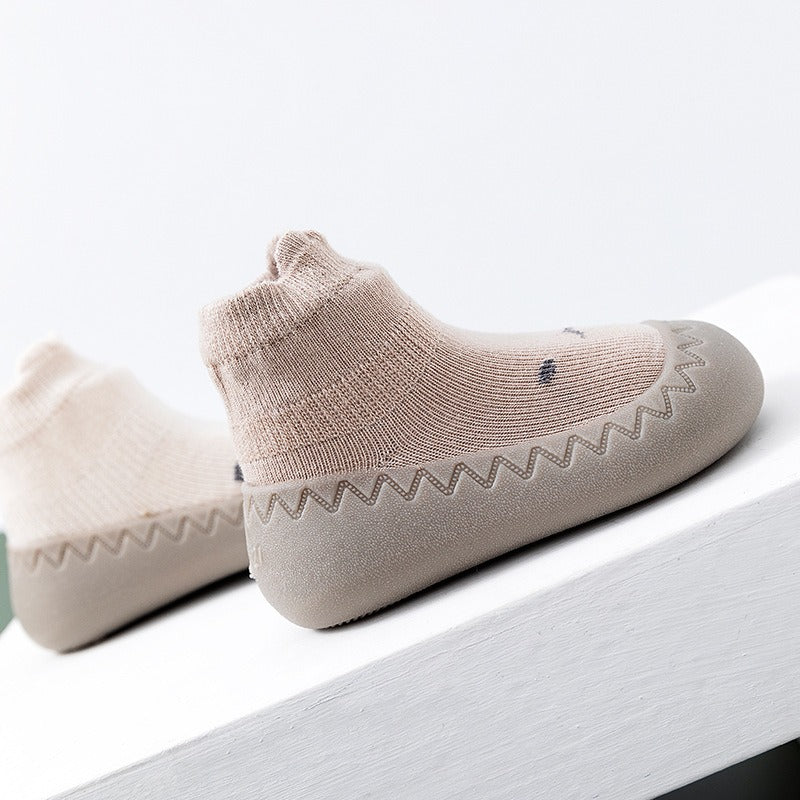 Baby First-Walker Shoes with Soft Flexible Rubber Soles