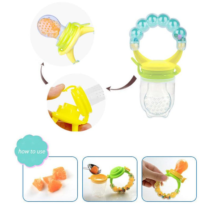 Baby Fruit Feeder Pacifier for Safer, Easier Snack Time