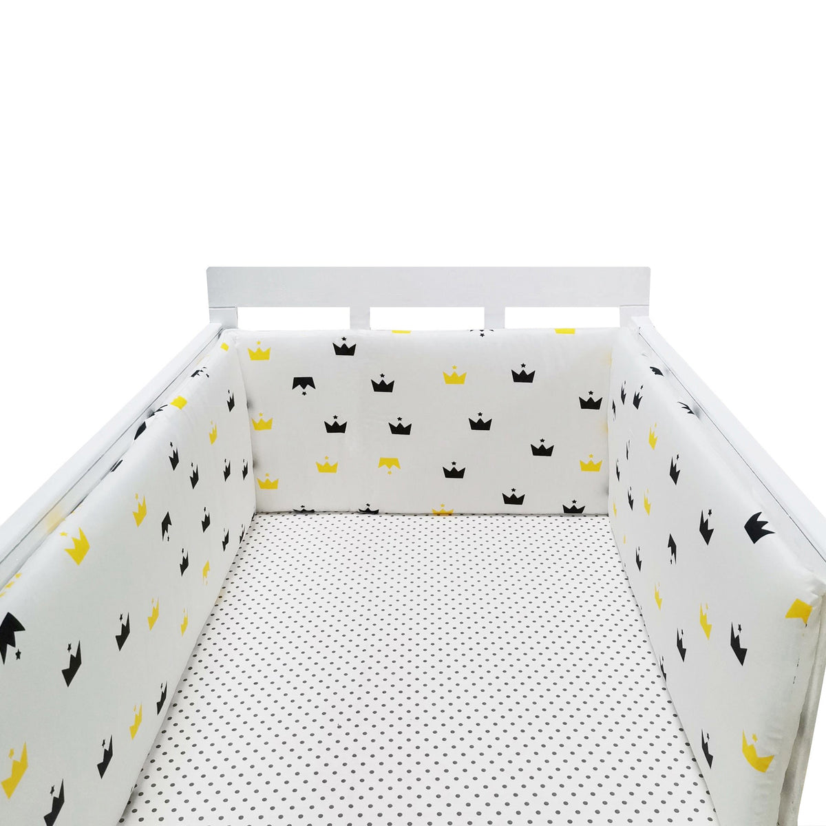 Baby Bed Fence With Soft Full-Length Fall Protection