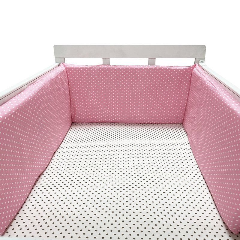 Baby Bed Fence With Soft Full-Length Fall Protection