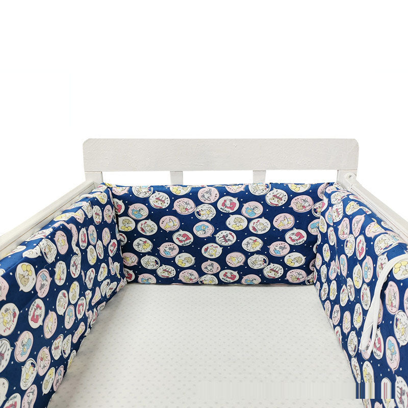 Baby Bed Fence With Soft Full-Length Fall Protection