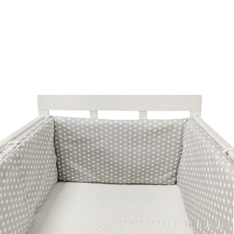Baby Bed Fence With Soft Full-Length Fall Protection