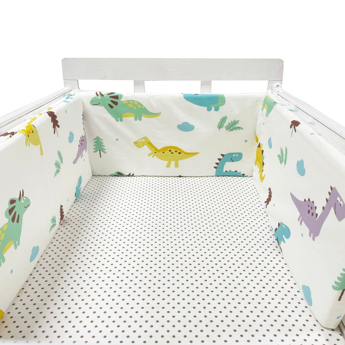 Baby Bed Fence With Soft Full-Length Fall Protection