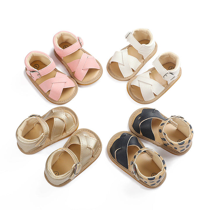 Baby Toddler Sandals With Non-Slip Rubber Sole Grip