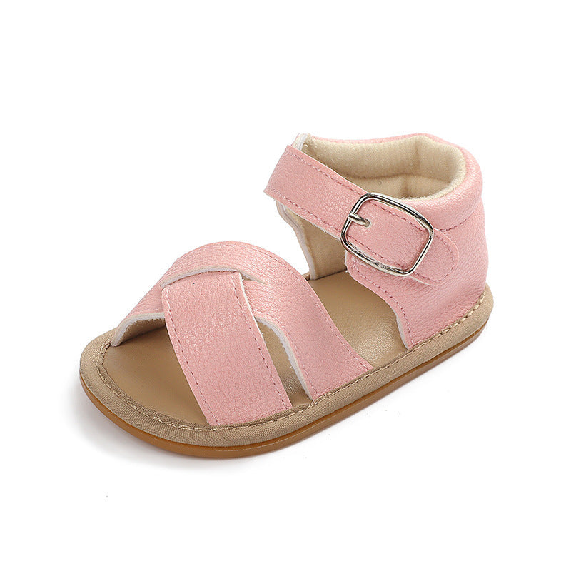Baby Toddler Sandals With Non-Slip Rubber Sole Grip