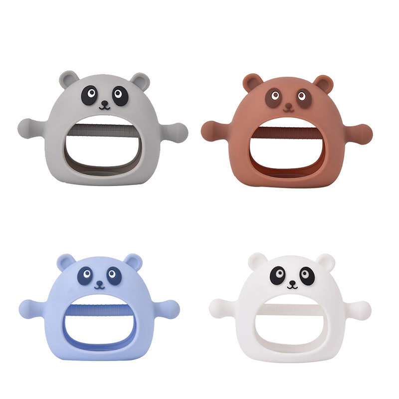 Silicone Baby Teether Ring for Soothing Sore Gums Daily