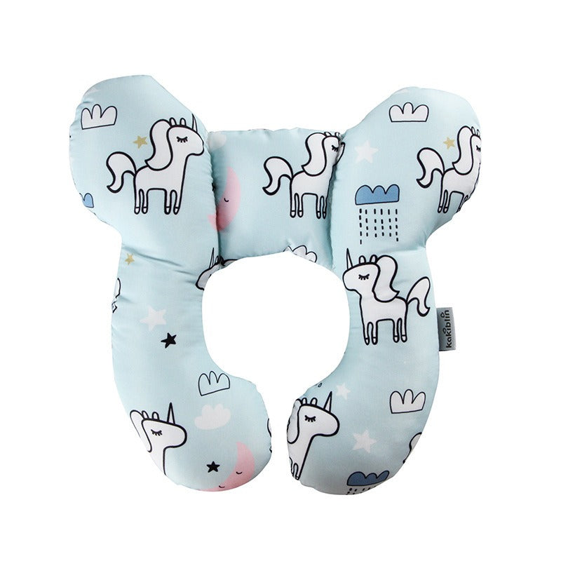 Baby Head Support Pillow for Stroller & Car Seat Travel