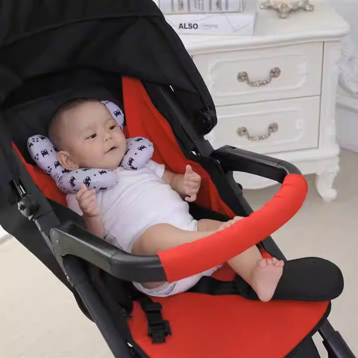 Baby Head Support Pillow for Stroller & Car Seat Travel