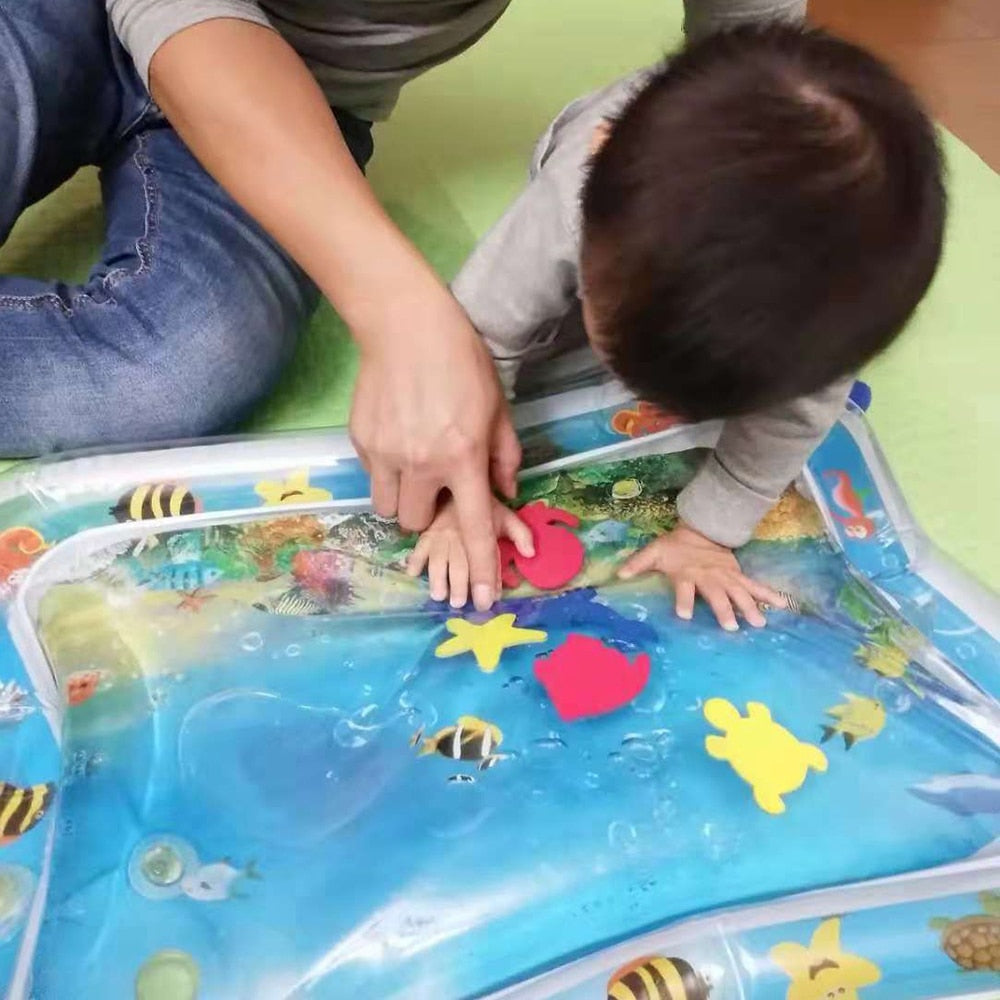 Baby Water Play Mat for Tummy Time & Sensory Play