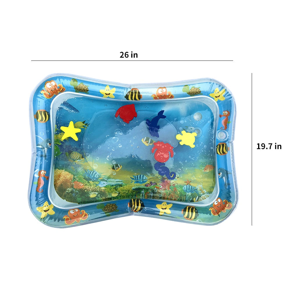 Baby Water Play Mat for Tummy Time & Sensory Play