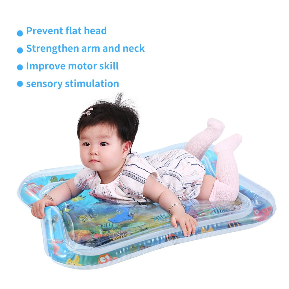 Baby Water Play Mat for Tummy Time & Sensory Play