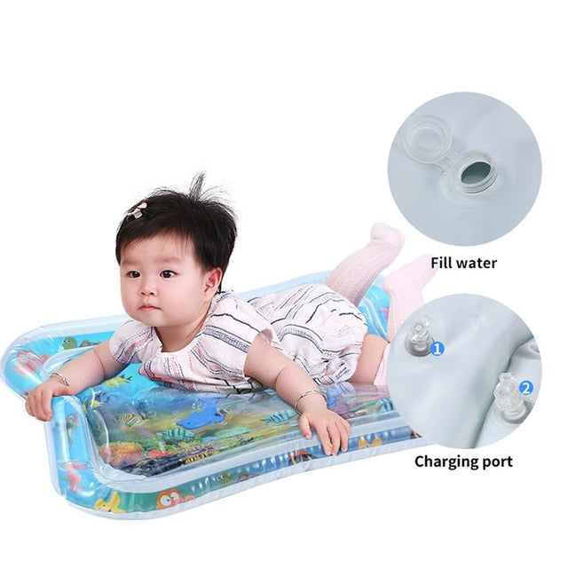 Baby Water Play Mat for Tummy Time & Sensory Play