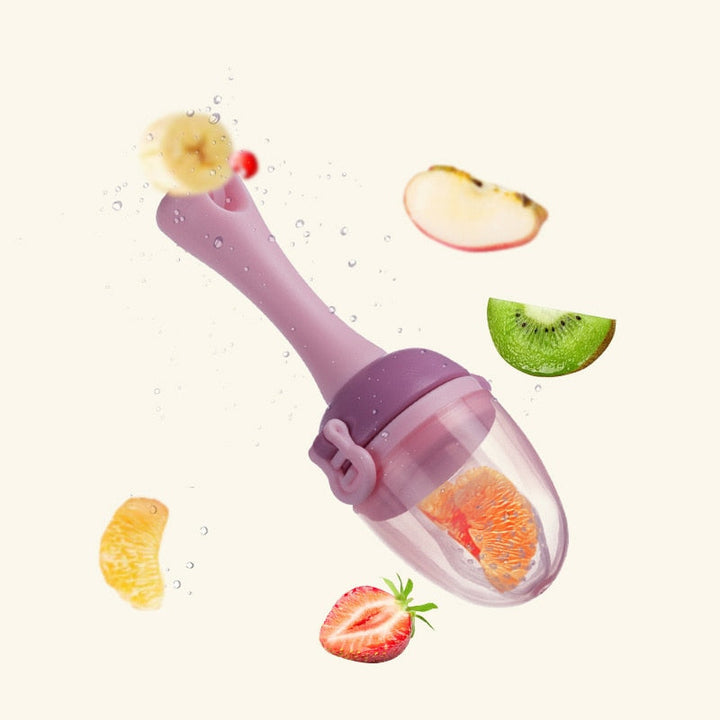 Baby Fruit Feeder Nibbler for Safer Fresh-Fruit Tasting