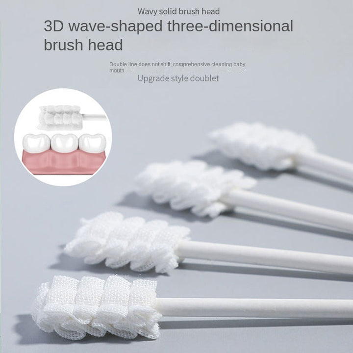 Baby Oral Cleaner Swabs - Gentle Gauze Toothbrush 30pk