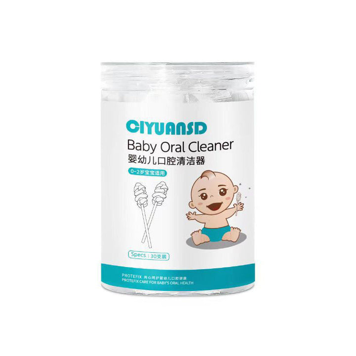 Baby Oral Cleaner Swabs - Gentle Gauze Toothbrush 30pk
