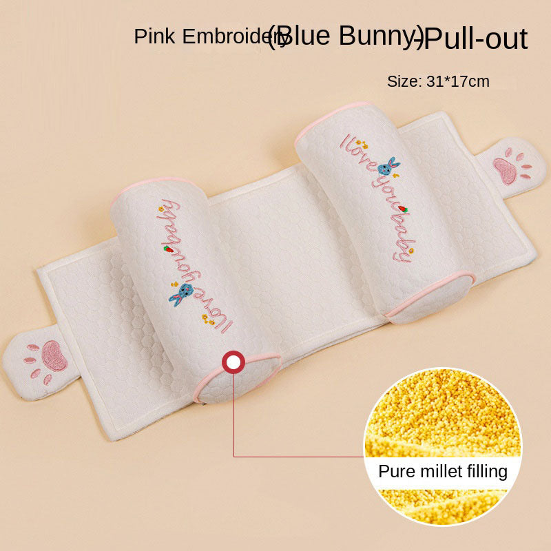 Infant Pillow With Adjustable Four-Zone Head Support