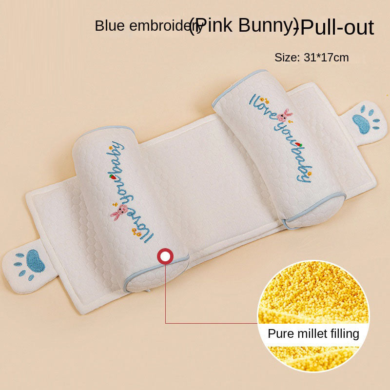 Infant Pillow With Adjustable Four-Zone Head Support