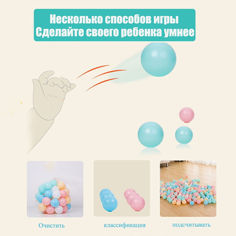 Baby Playpen Balls for Colorful Indoor Learning Fun