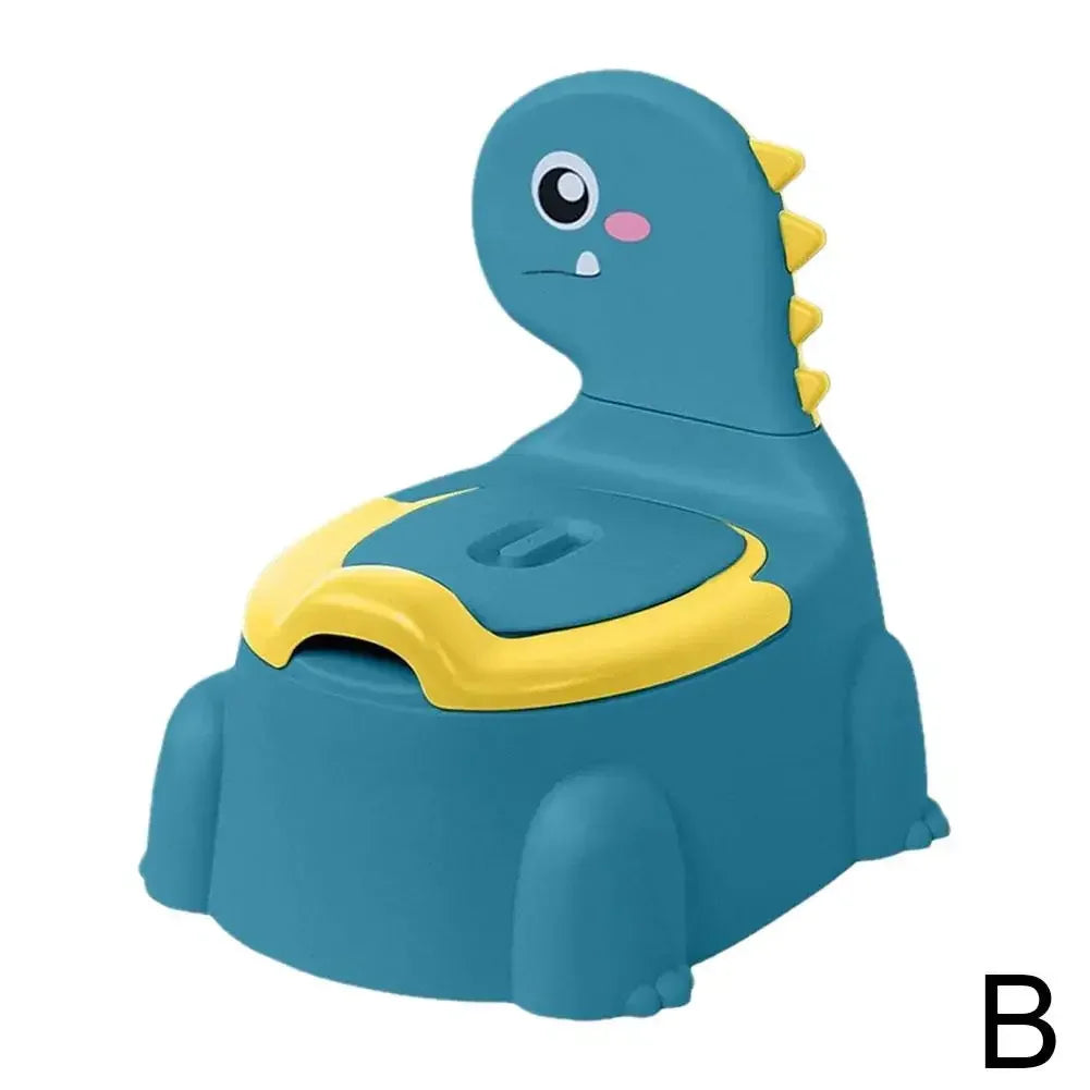 Baby Potty Training Seat Stable Splash-Proof Dinosaur