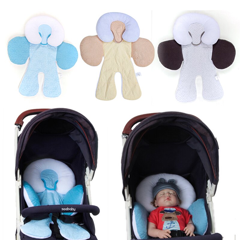 Baby Stroller Seat Cushion for Softer, Supported Rides