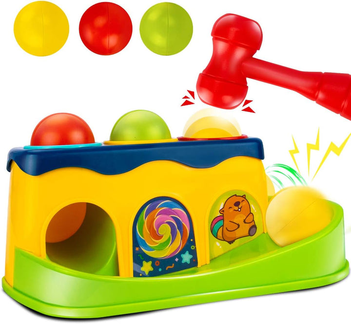 Baby Hammering Toy for Fine-Motor Skills & Learning