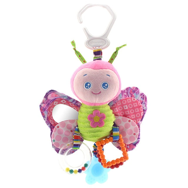 Baby Hanging Rattle Toy for Colorful Sensory Playtime