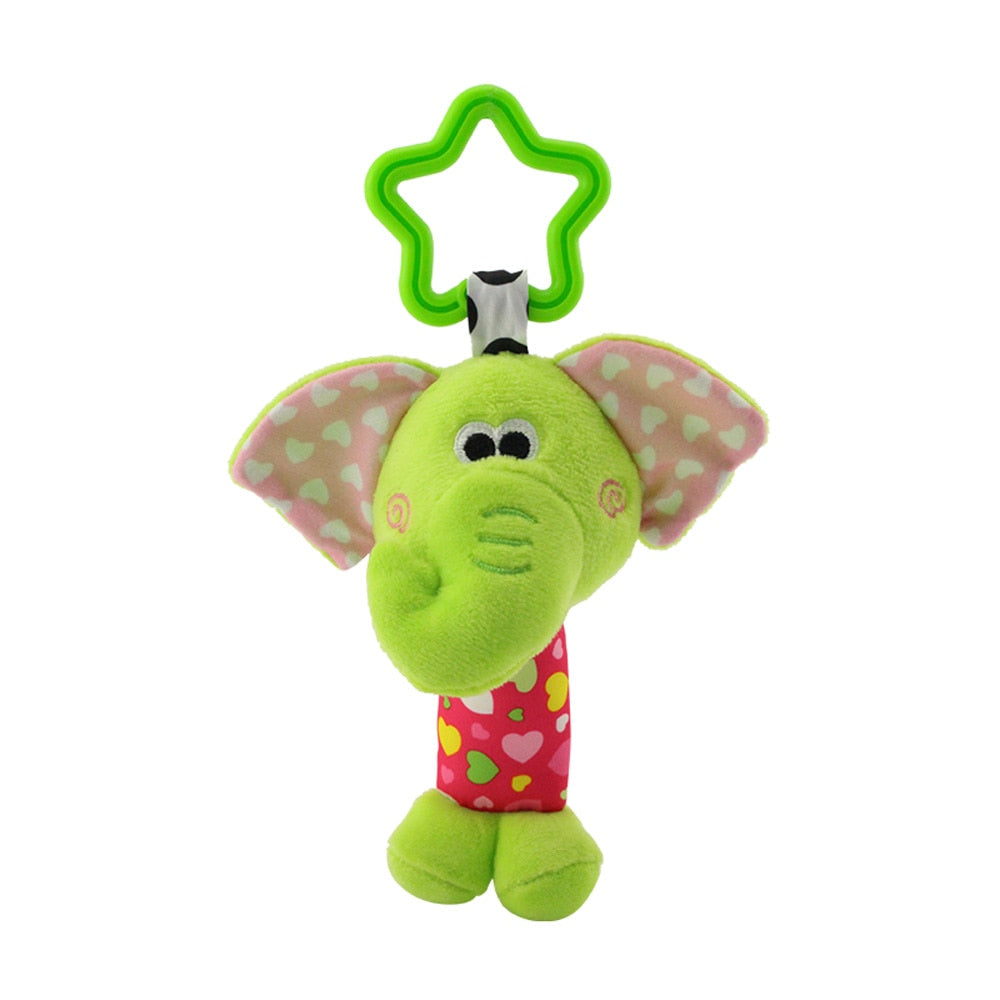 Baby Hanging Rattle Toy for Colorful Sensory Playtime
