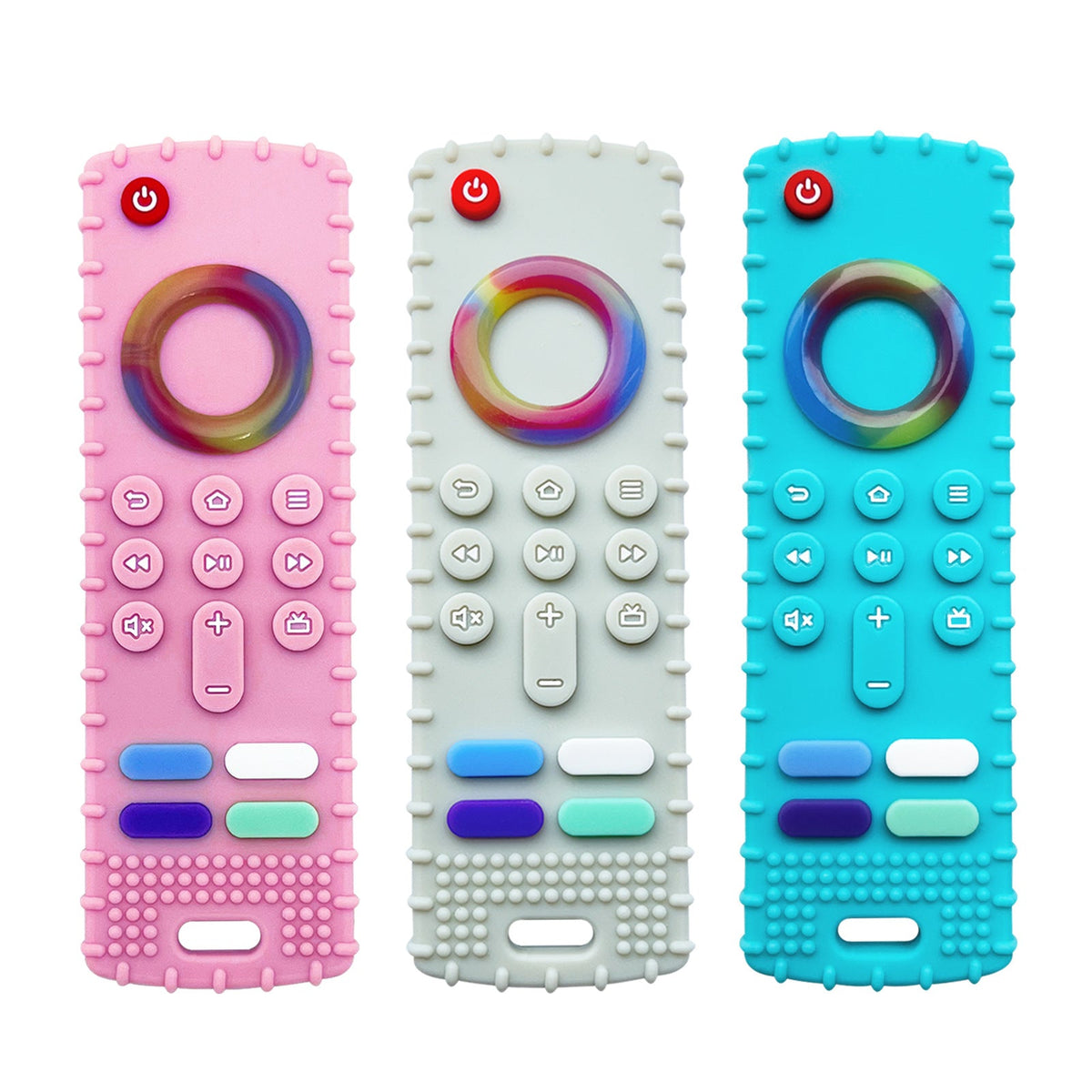BPA-Free Silicone Baby Teether for Sore Gum Relief