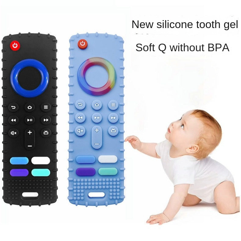 BPA-Free Silicone Baby Teether for Sore Gum Relief