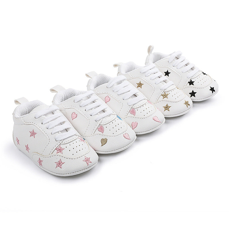 Newborn Walking Shoes — Soft Non-Slip Indoor Sneakers