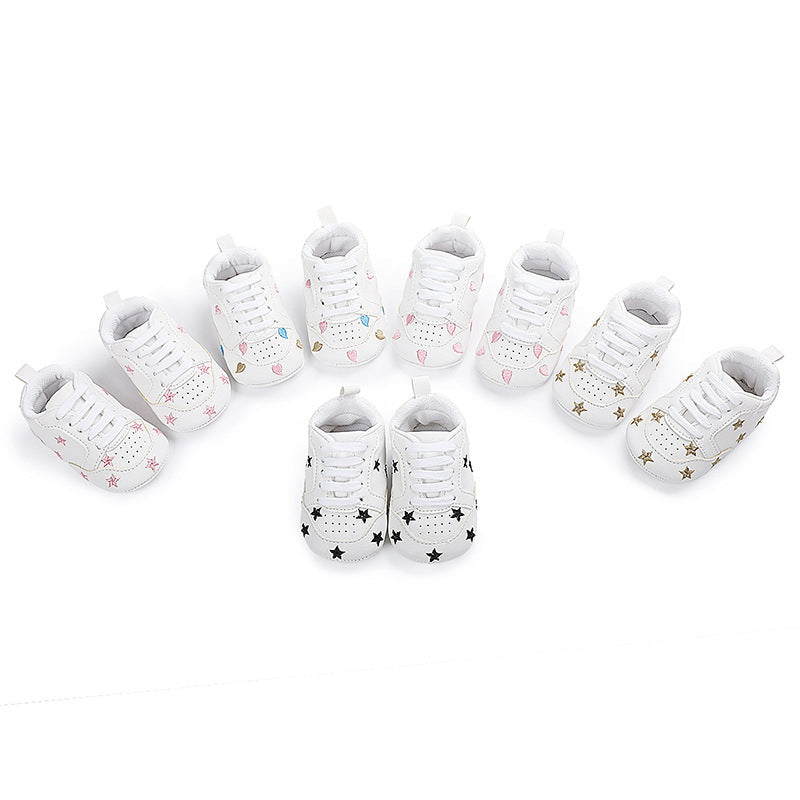 Newborn Walking Shoes — Soft Non-Slip Indoor Sneakers