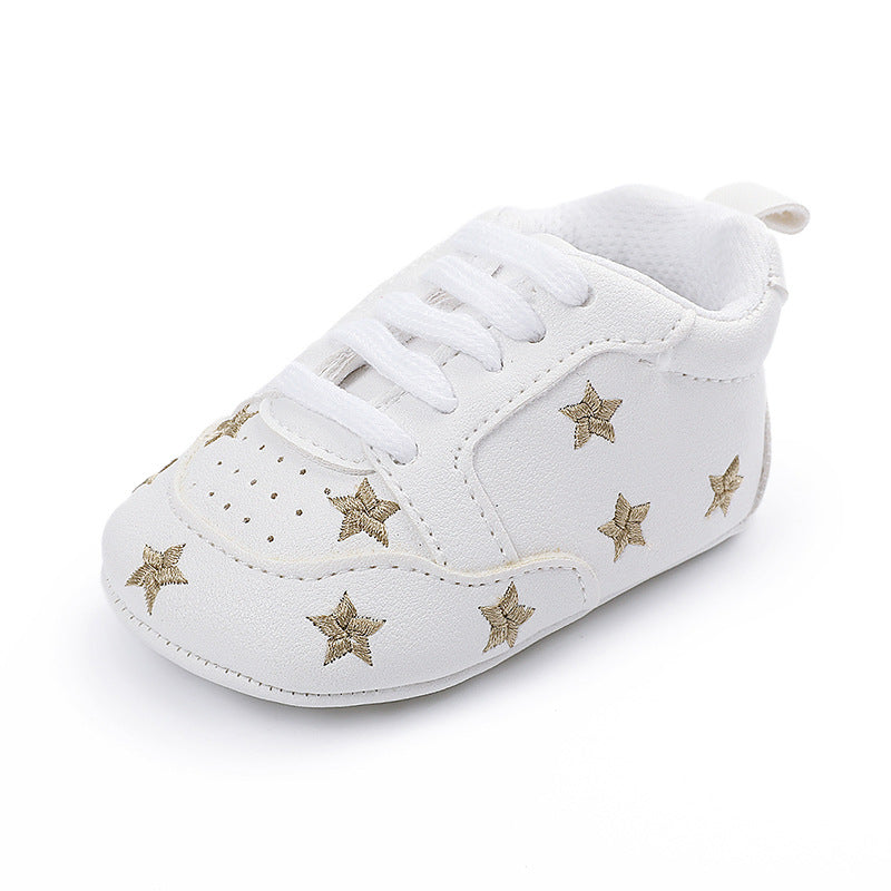Newborn Walking Shoes — Soft Non-Slip Indoor Sneakers