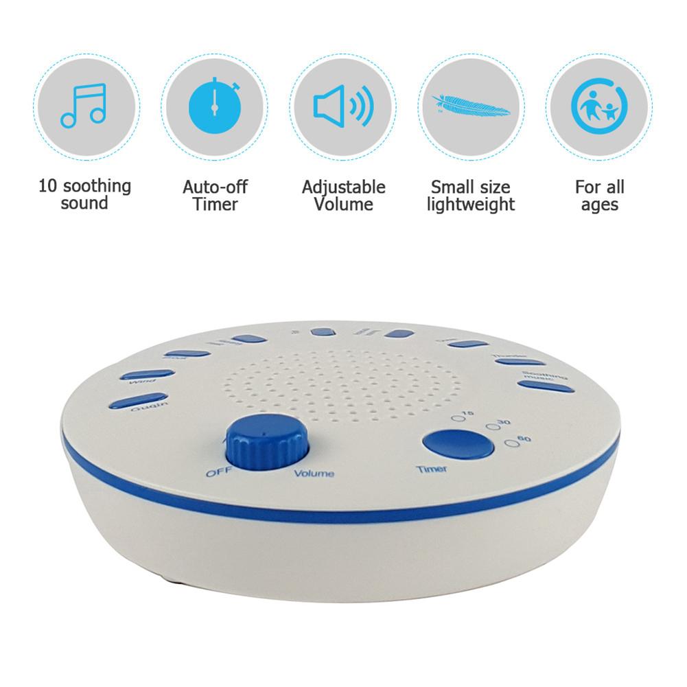 Baby White Noise Machine for Timed, Restful Sleep Aid
