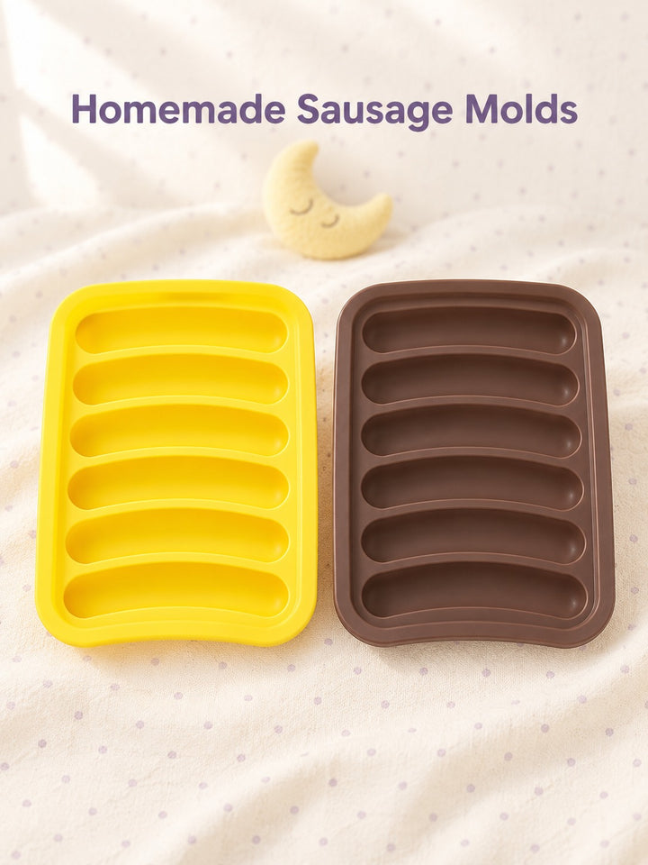 Baby Sausage Mold Silicone, Homemade Toddler Meat Sticks