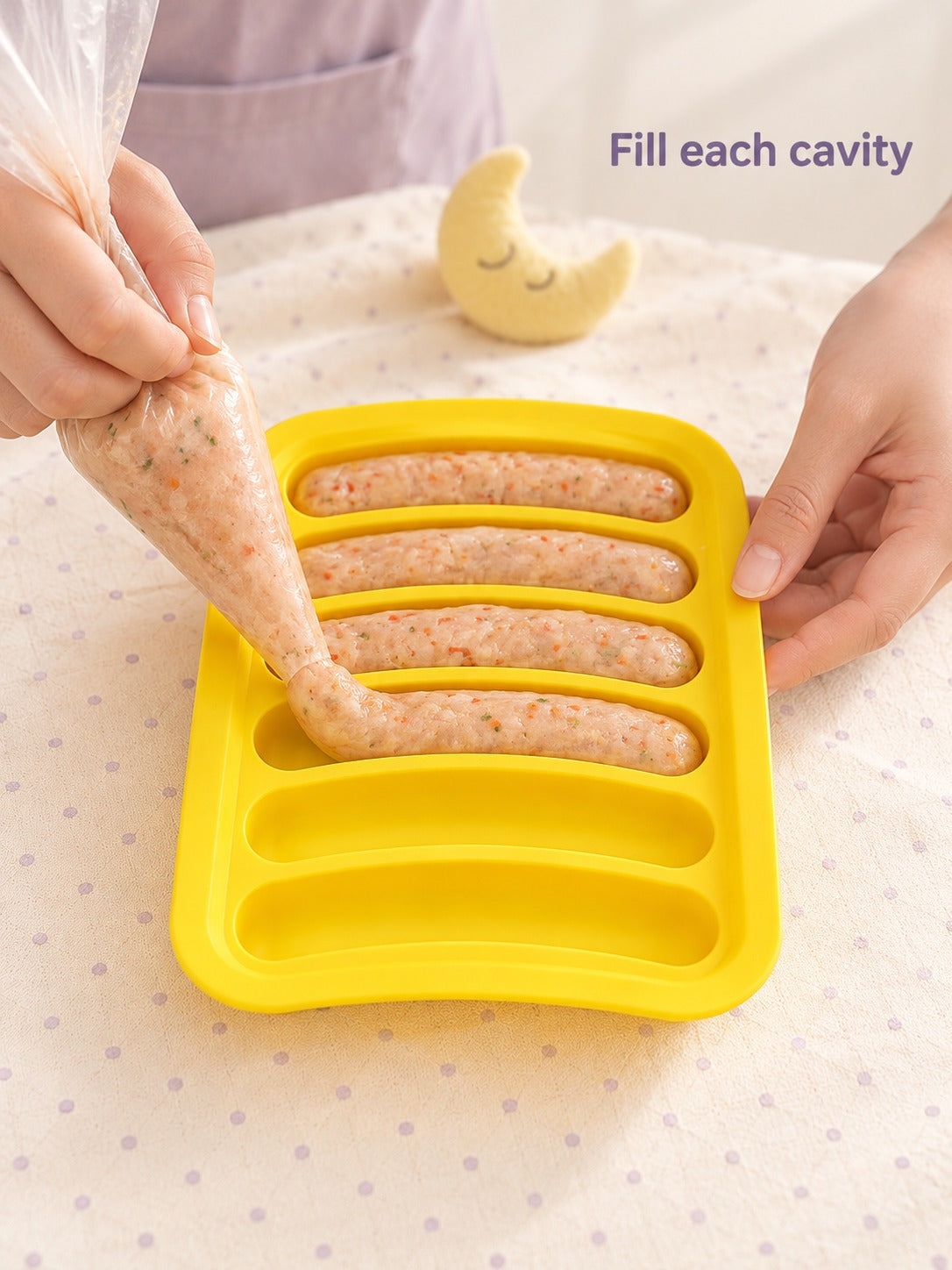 Baby Sausage Mold Silicone, Homemade Toddler Meat Sticks