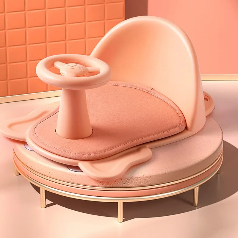 Foldable Baby Bath Basin With Supportive Shower Seat