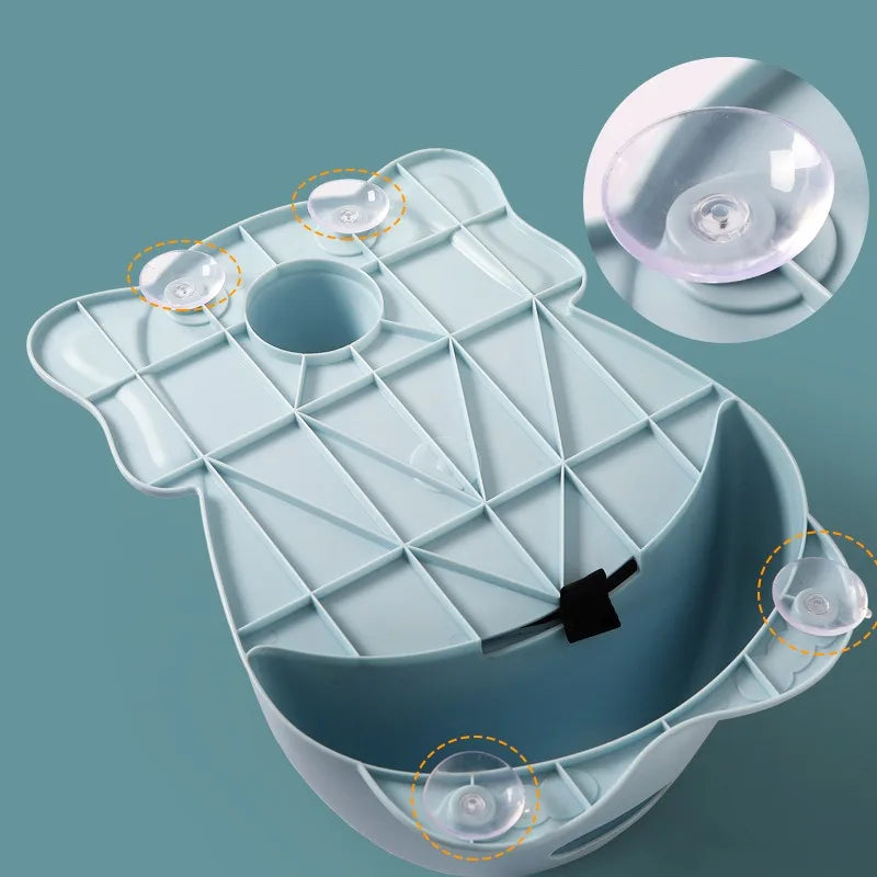 Foldable Baby Bath Basin With Supportive Shower Seat
