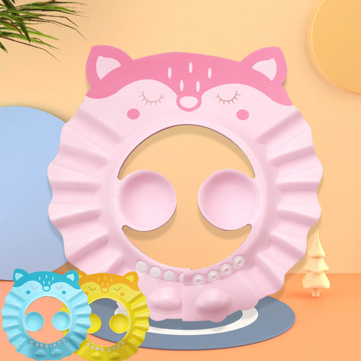 Baby Shower Cap for Gentle, Tear-Free Hair Washing