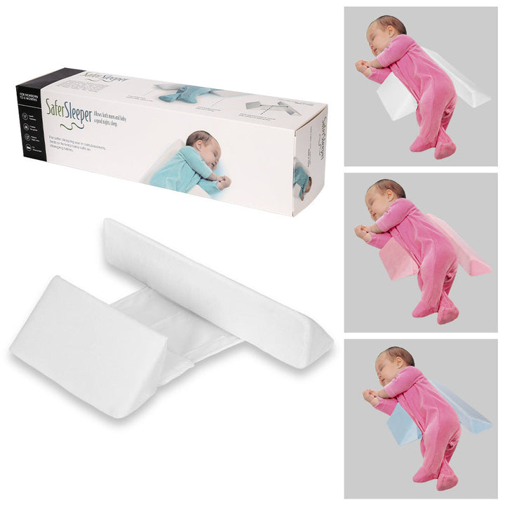 Baby Side-Positioning Pillow for Supported Supervised Rest