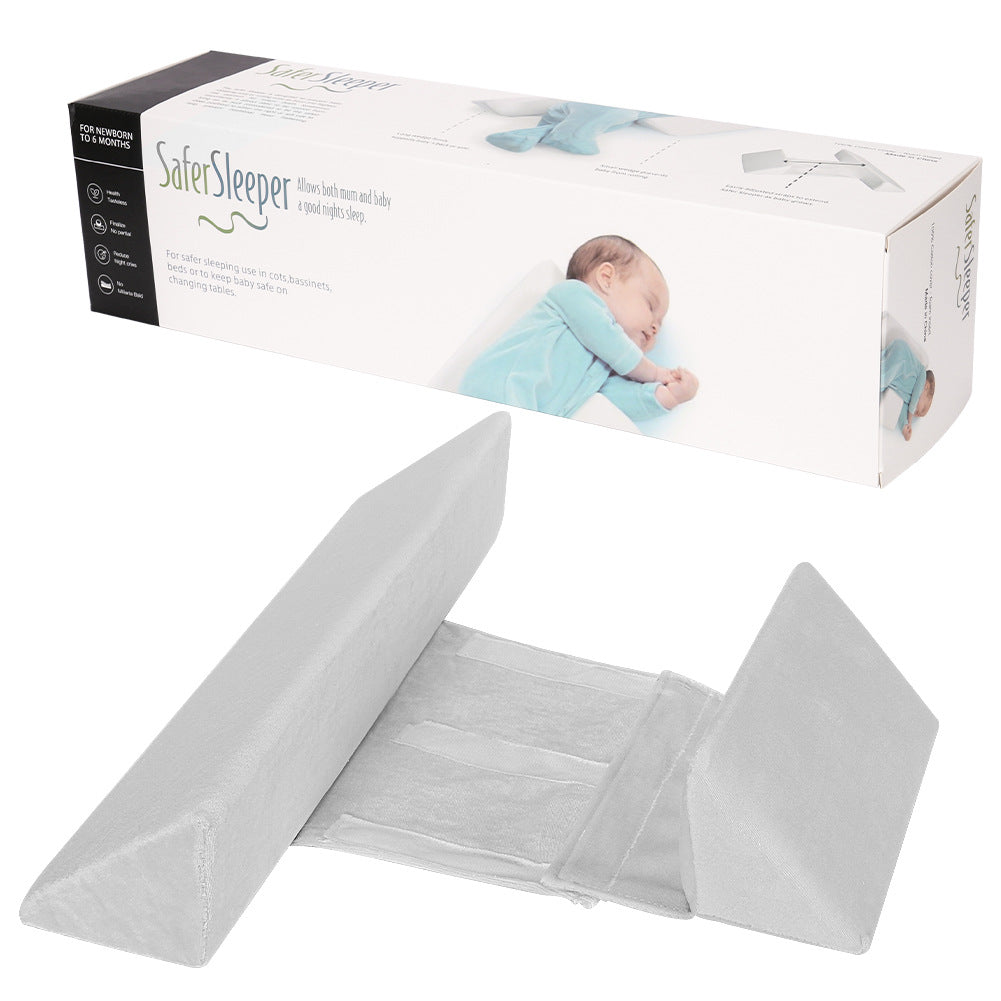 Baby Side-Positioning Pillow for Supported Supervised Rest