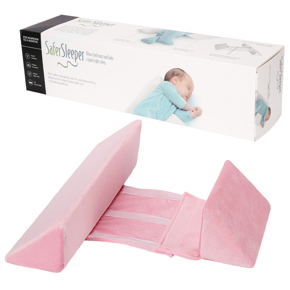 Baby Side-Positioning Pillow for Supported Supervised Rest