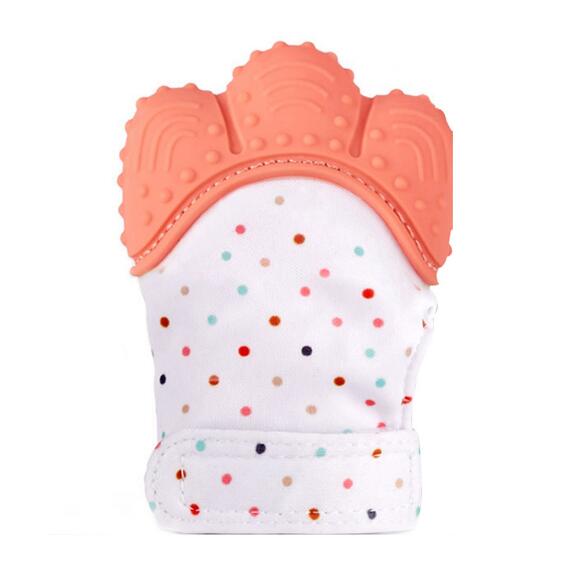 Baby Teething Mitten Glove for Sore, Irritated Gums
