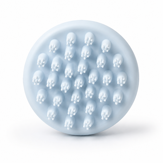 Silicone Baby Scalp Massage Brush — Gentle Shampoo Scrubber
