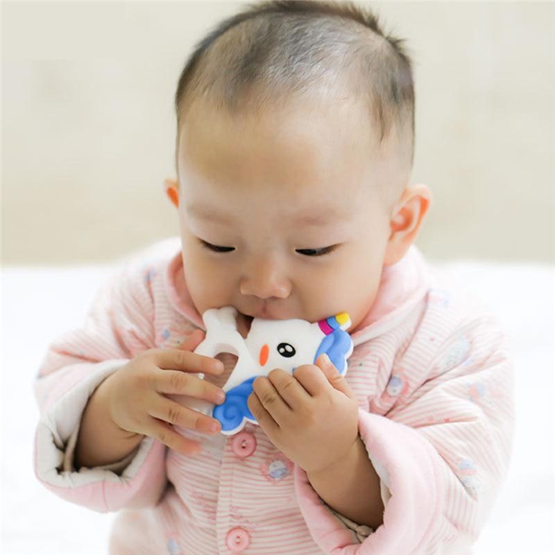Silicone Animal Teether Toy for Sore Gum Relief