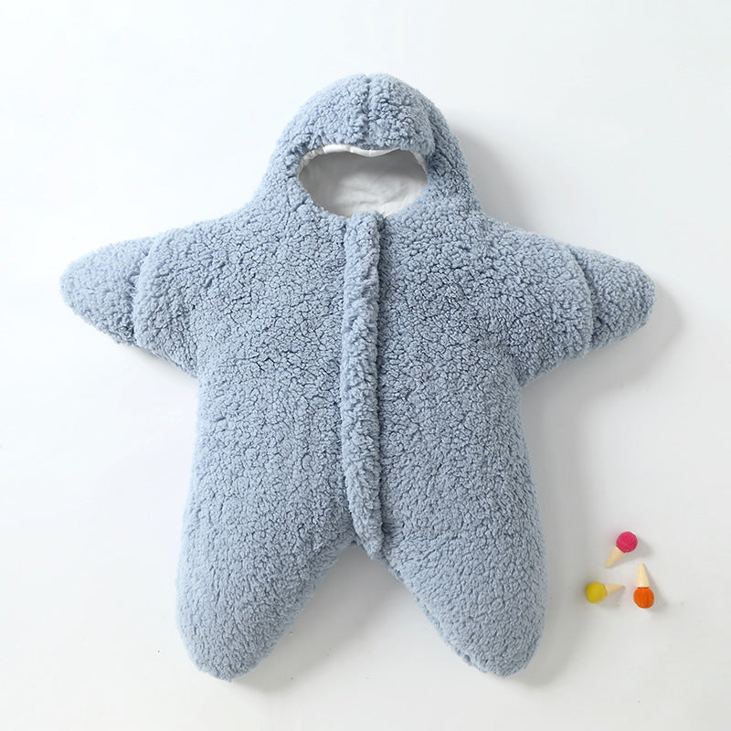 Baby Sleeping Bag Plush Warmth Without Loose Blankets
