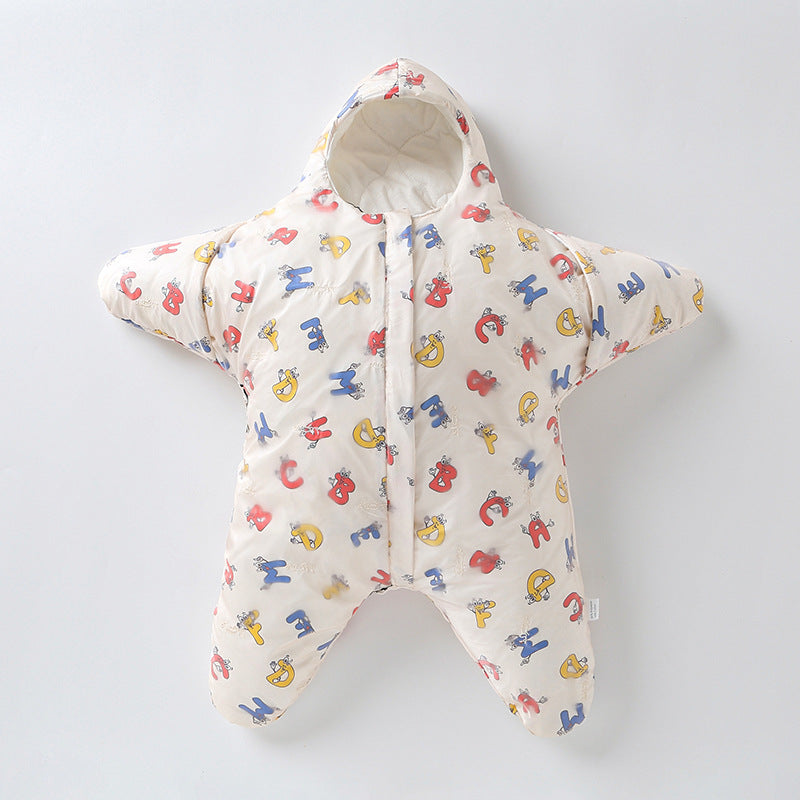 Baby Sleeping Bag Plush Warmth Without Loose Blankets