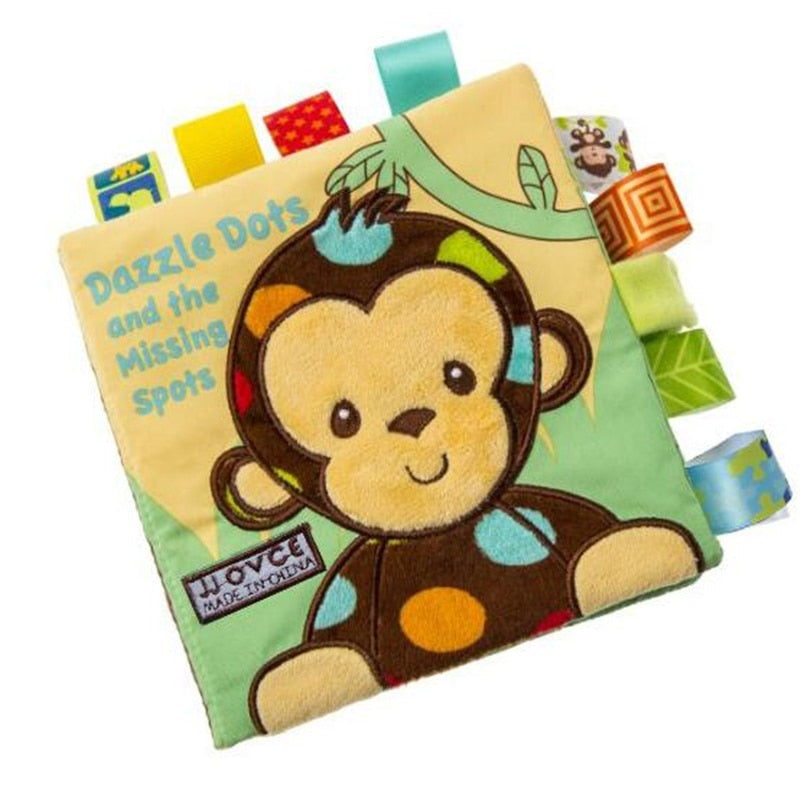 Baby Soft Cloth Books for Tactile Animal Playtime Fun