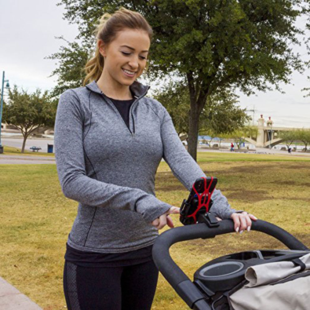 Baby Stroller Phone Holder for Secure Hands-Free Walks